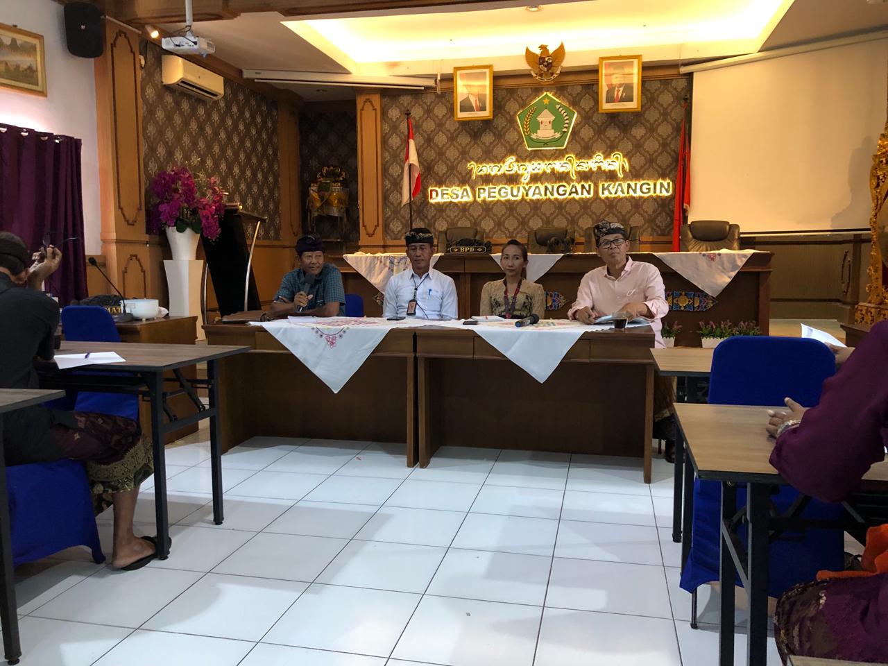 KEGIATAN RAPAT RUTIN BADAN PERMUSYAWARATAN DESA