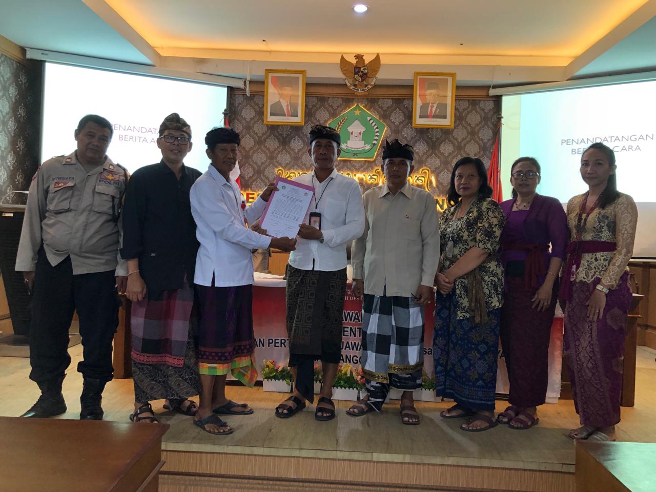 MUSYAWARAH DESA TENTANG LAPORAN PERTANGGUNGJAWABAN BUMDES AGUNG KARYA TAHUN ANGGARAN 2023