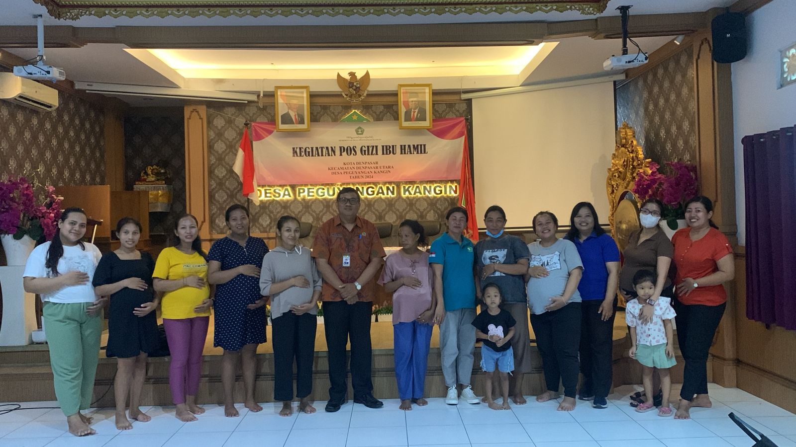KEGIATAN POS GIZI IBU HAMIL 2024