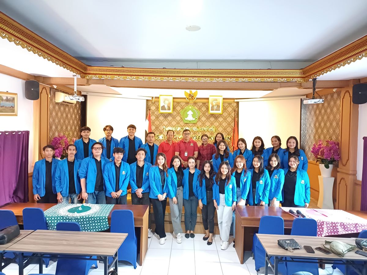 PENERIMAAN MAHASISWA KKN/PMM UNIVERSITAS WARMADEWA DI DESA PEGUYANGAN KANGIN