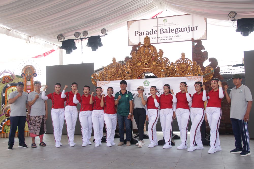 LOMBA SENAM NANGUN SAT KERTI LOKA BALI ANTAR PKK SE DESA PEGUYANGAN KANGIN