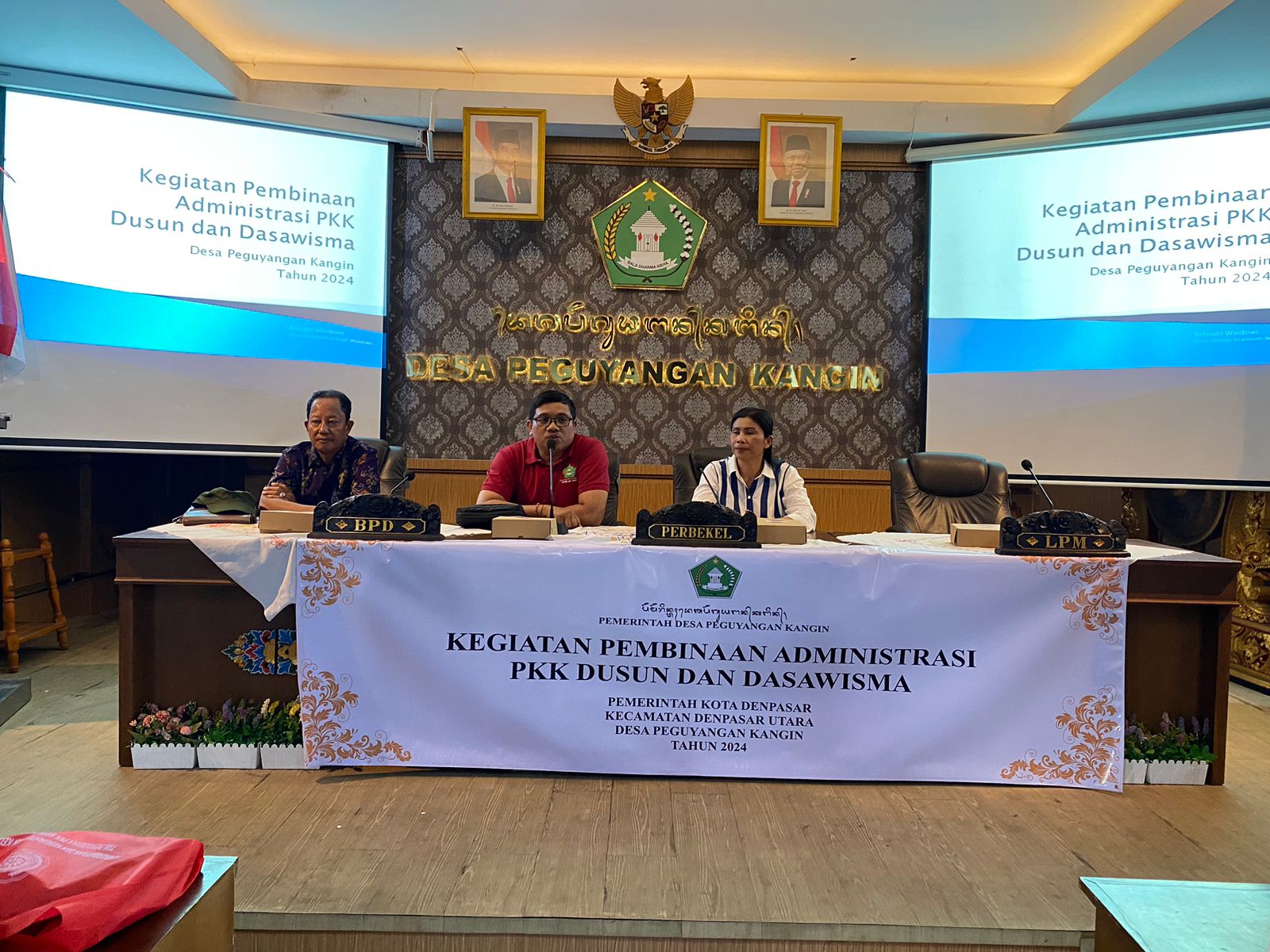 KEGIATAN PEMBINAAN ADMINISTRASI PKK DUSUN DAN DASAWISMA