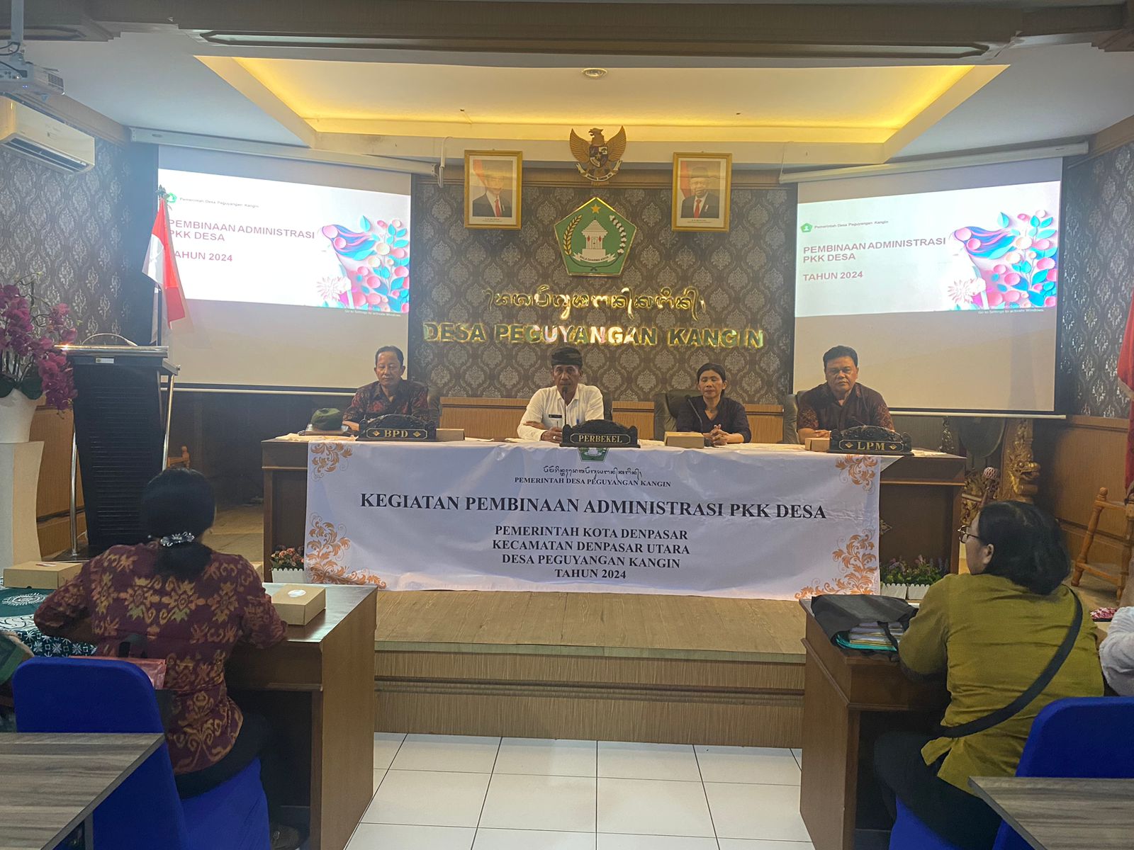KEGIATAN PEMBINAAN ADMINISTRASI PKK DESA
