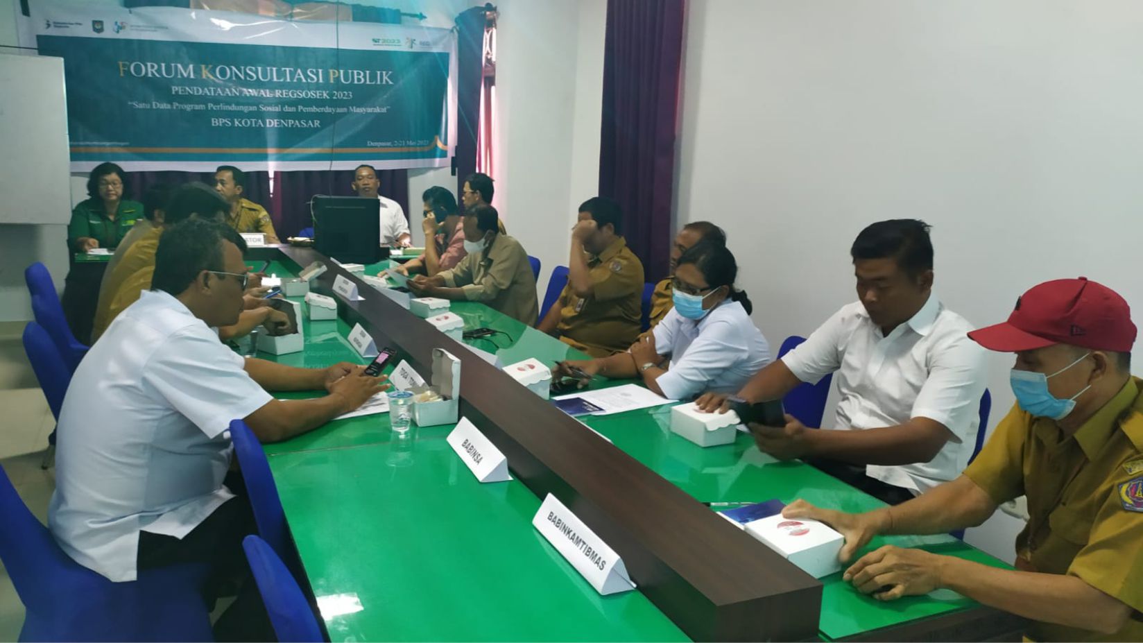 Forum Konsultasi Publik Pendataan Awal Regsosek 2023
