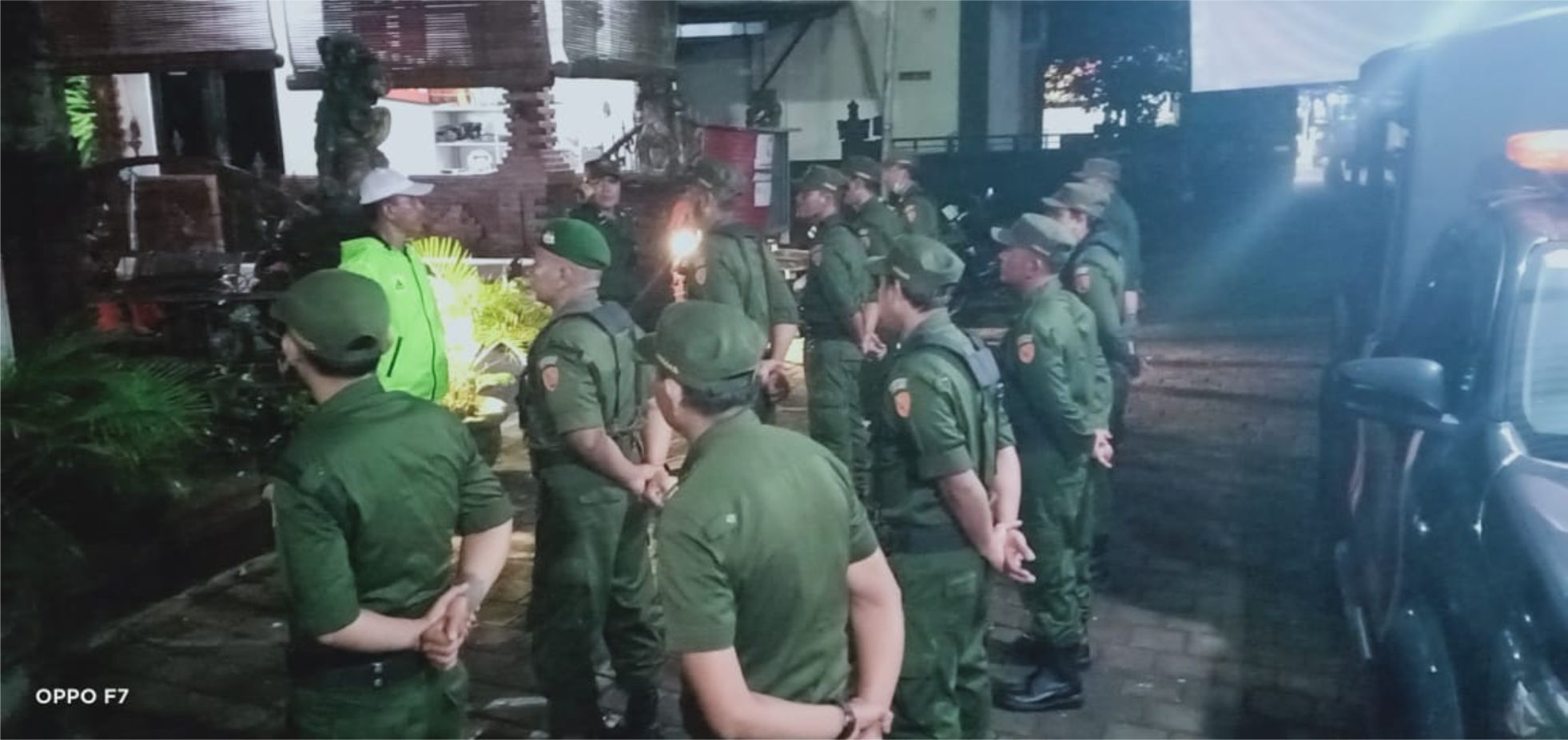 Kegiatan Menjaga Keamanan Menjelang Pergantian Tahun 2023
