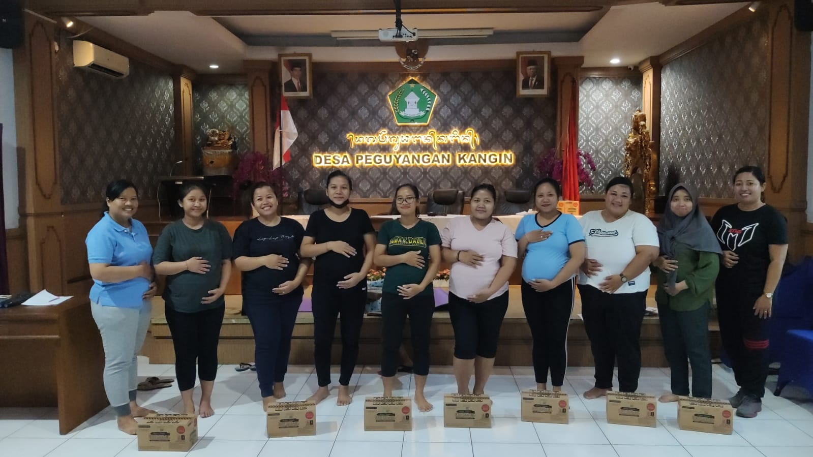 Kegiatan Pos Gizi Ibu Hamil