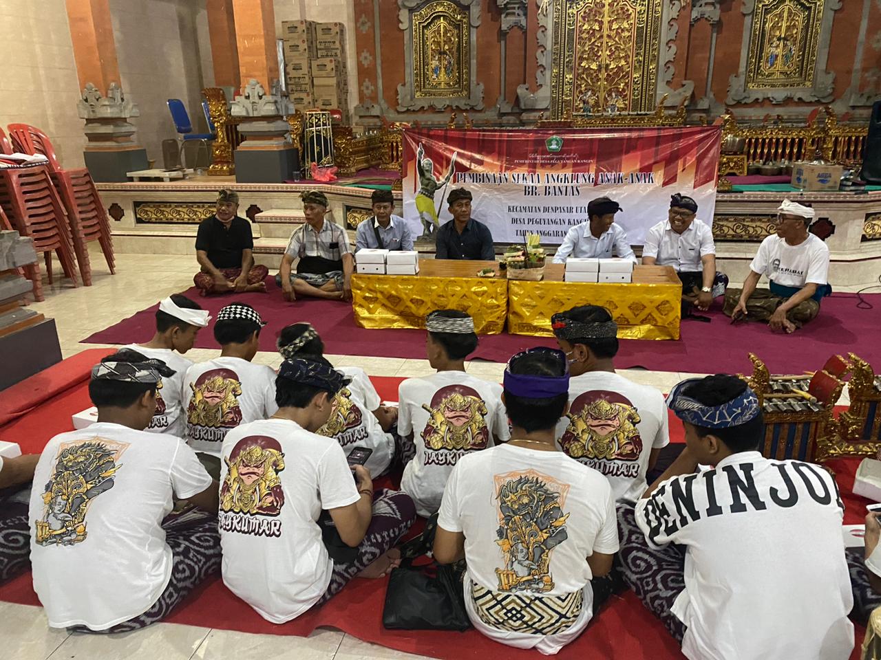 Pembinaan Sekaa Angklung Anak Br. Bantas