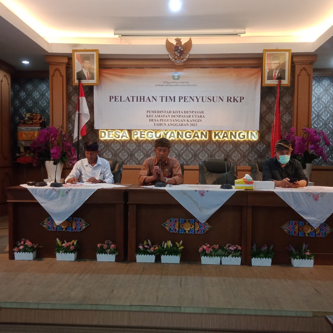 Pelatihan Tim Penyusun RKP Tahun Anggaran 2023