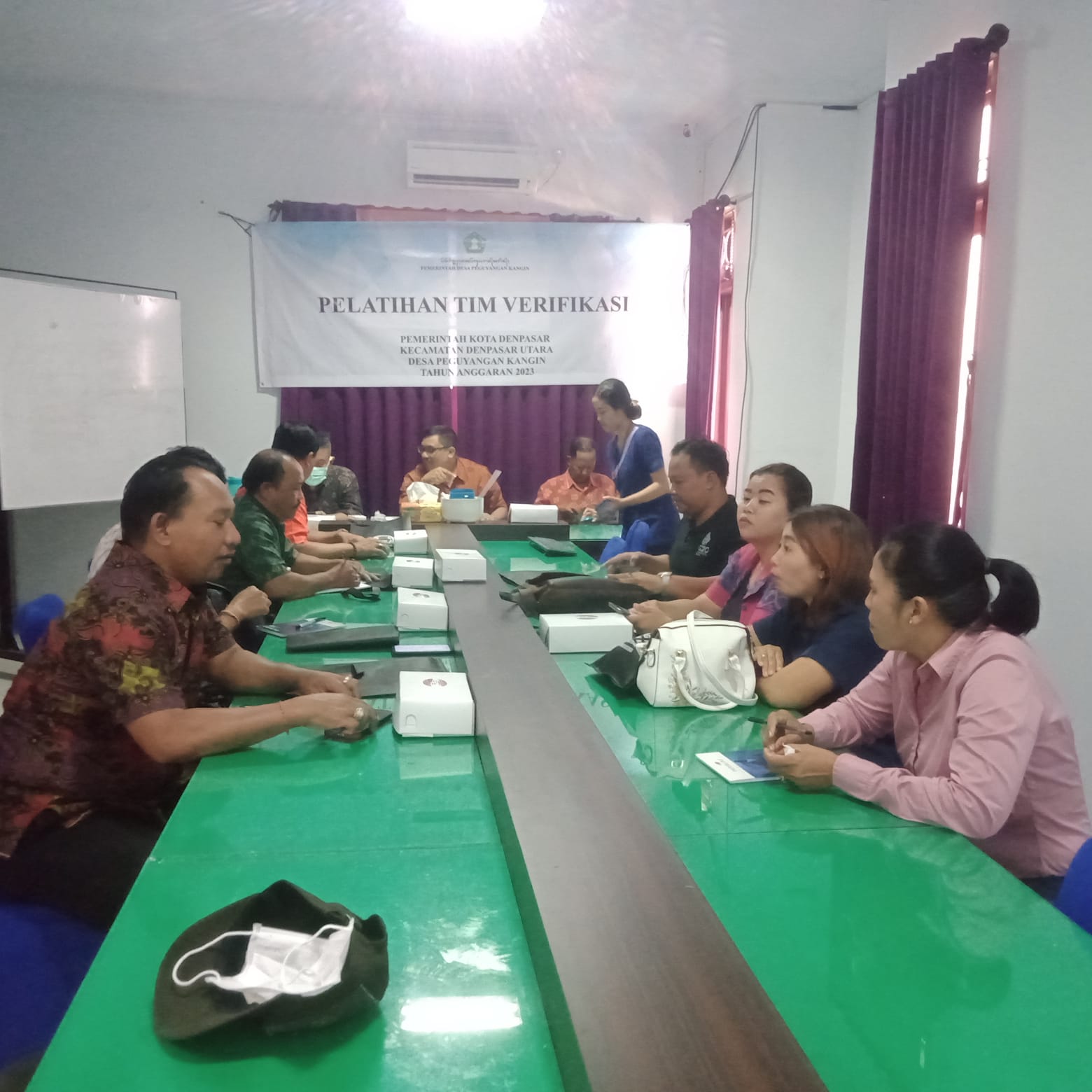 Pelatihan Tim Verifikasi Tahun Anggaran 2023