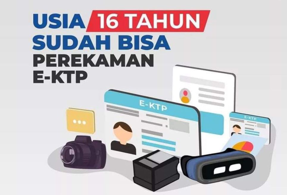 PEREKAMAN E-KTP DI DESA PEGUYANGAN KANGIN BAGI USIA 16 TAHUN/ BELUM PEREKAMAN >16 TAHUN