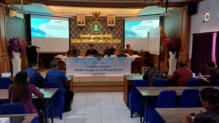 PENINGKATAN KAPASITAS PERBEKEL, PERANGKAT & STAF, BPD DAN TPK DESA PEGUYANGAN KANGIN