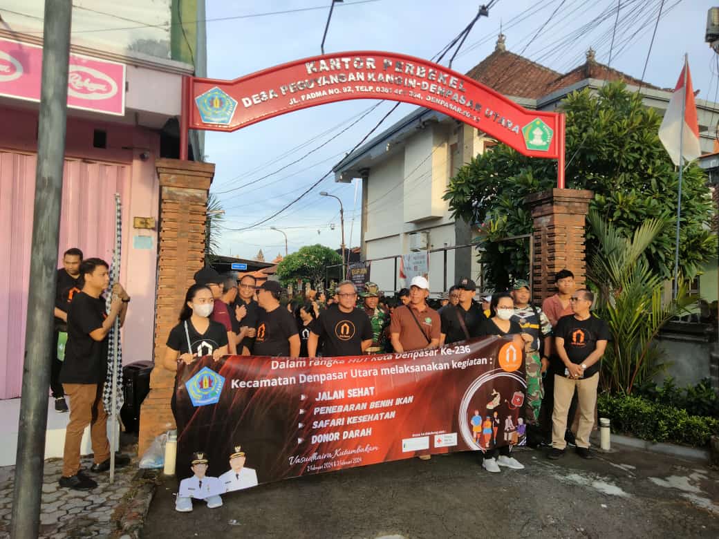 RANGKAIAN KEGIATAN HUT KOTA DENPASAR KE-236 KECAMATAN DENPASAR UTARA DESA PEGUYANGAN KANGIN