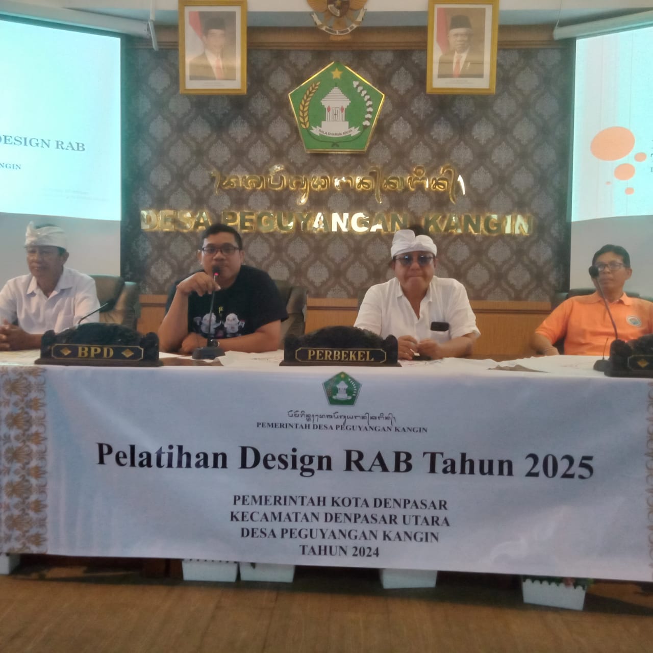 KEGIATAN PELATIHAN DESIGN RAB UNTUK TAHUN 2025