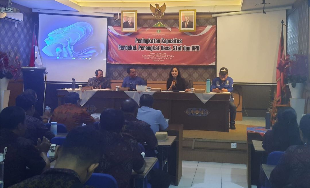 PENINGKATAN KAPASITAS PERBEKEL, PERANGKAT DESA, STAF DAN BPD
