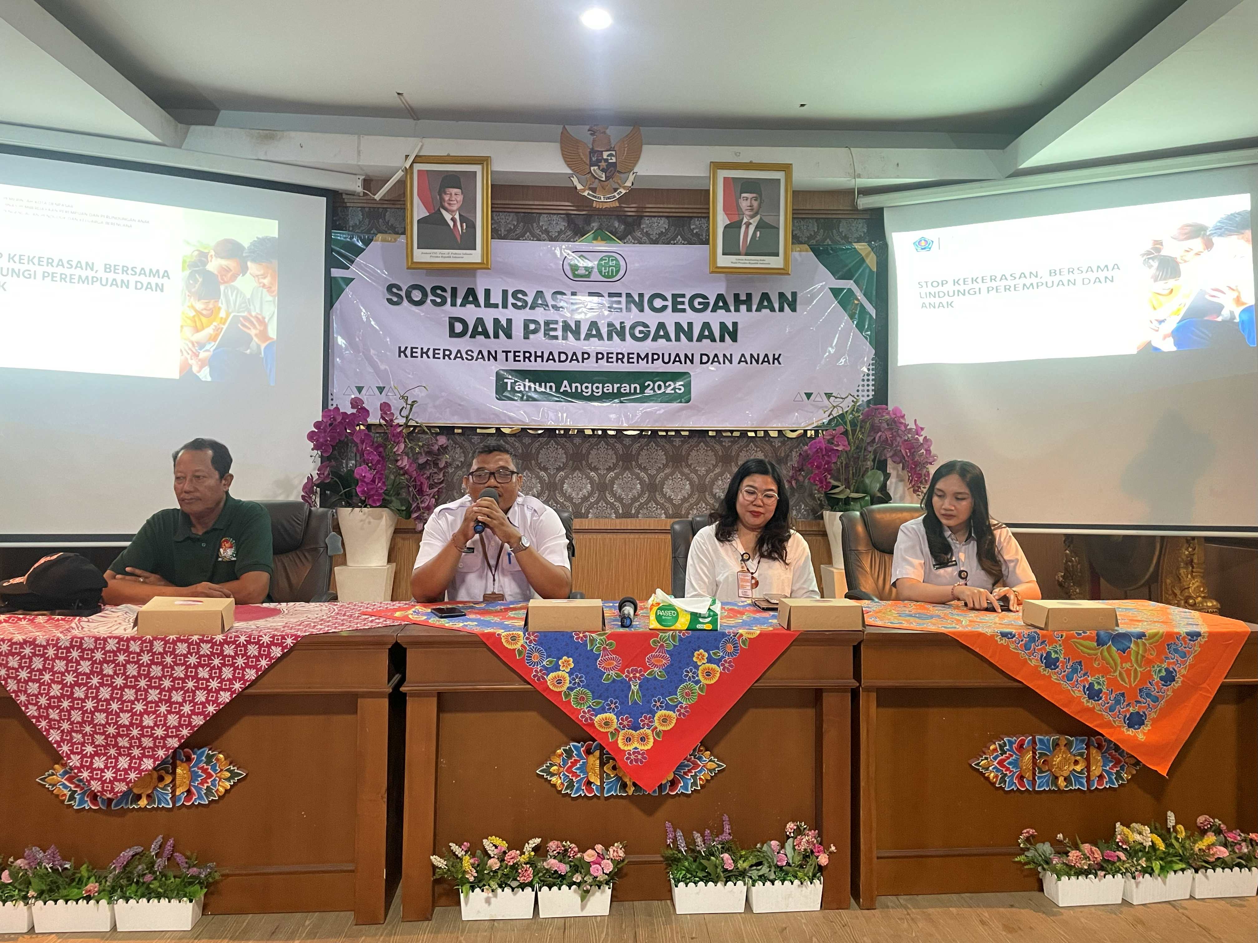 DESA PEGUYANGAN KANGIN GELAR SOSIALISASI PENCEGAHAN KEKERASAN TERHADAP PEREMPUAN DAN ANAK
