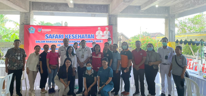 Safari Kesehatan Meriahkan Peringatan HKN ke-61 di Banjar Cengkilung