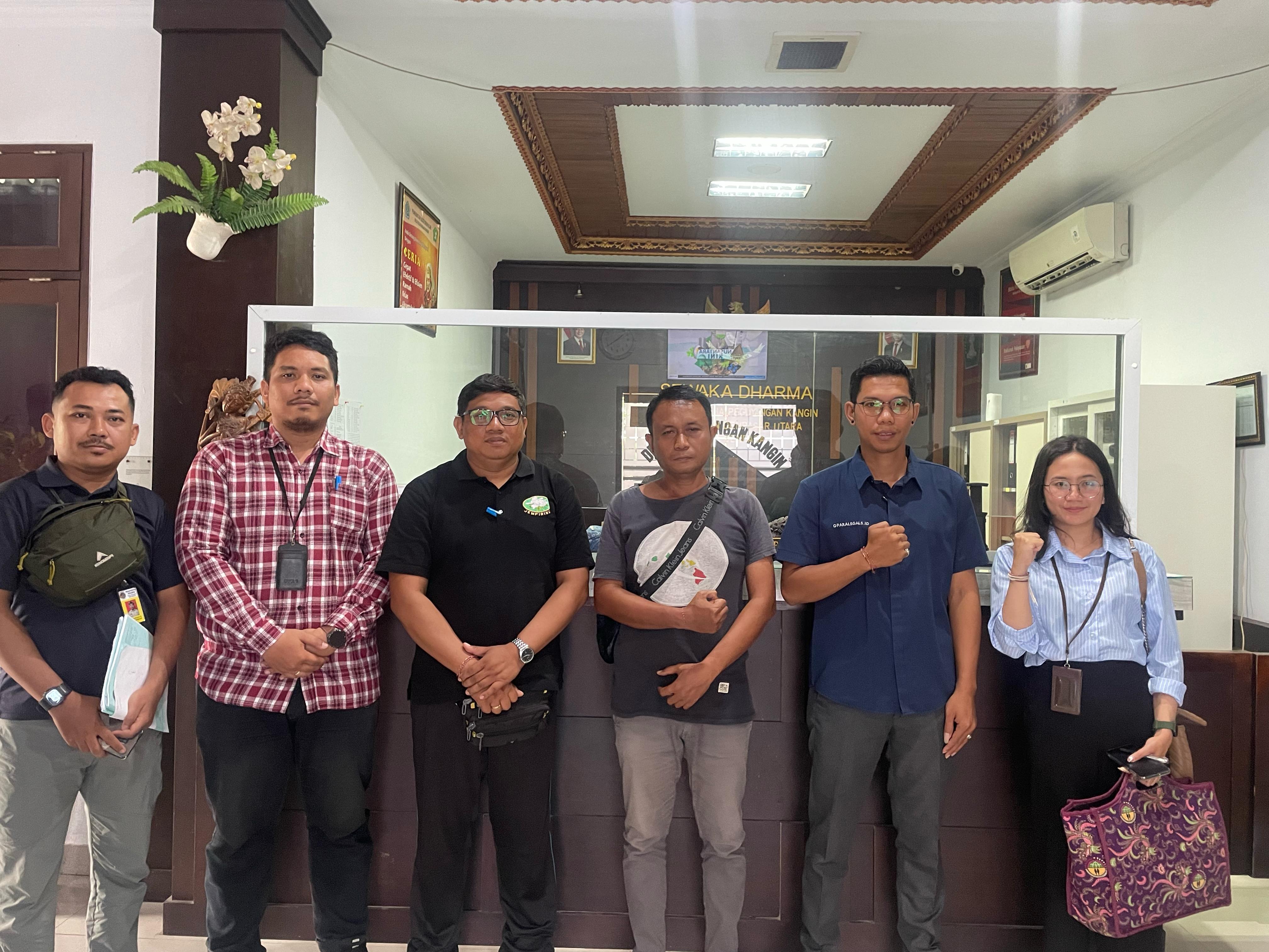 PEMERINTAH DESA PEGUYANGAN KANGIN FASILITASI SIDANG PEMERIKSAAN TANAH TERKAIT PERMOHONAN HAK MILIK 
