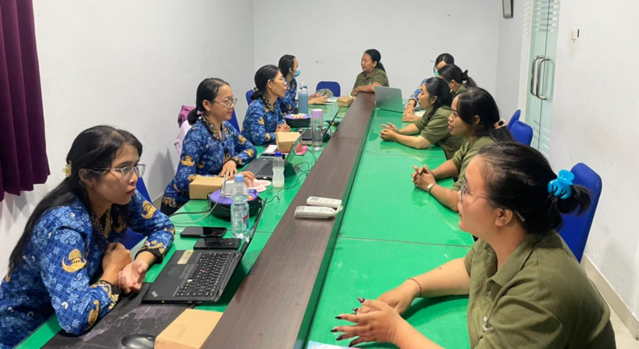 PENILAIAN LANJUTAN LOMBA POSYANDU ILP DILAKSANAKAN OLEH TIM PUSKESMAS III DENPASAR UTARA
