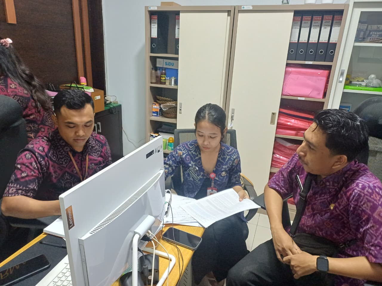MONEV DAN PEMBINAAN ADMINISTRASI DI DESA PEGUYANGAN KANGIN