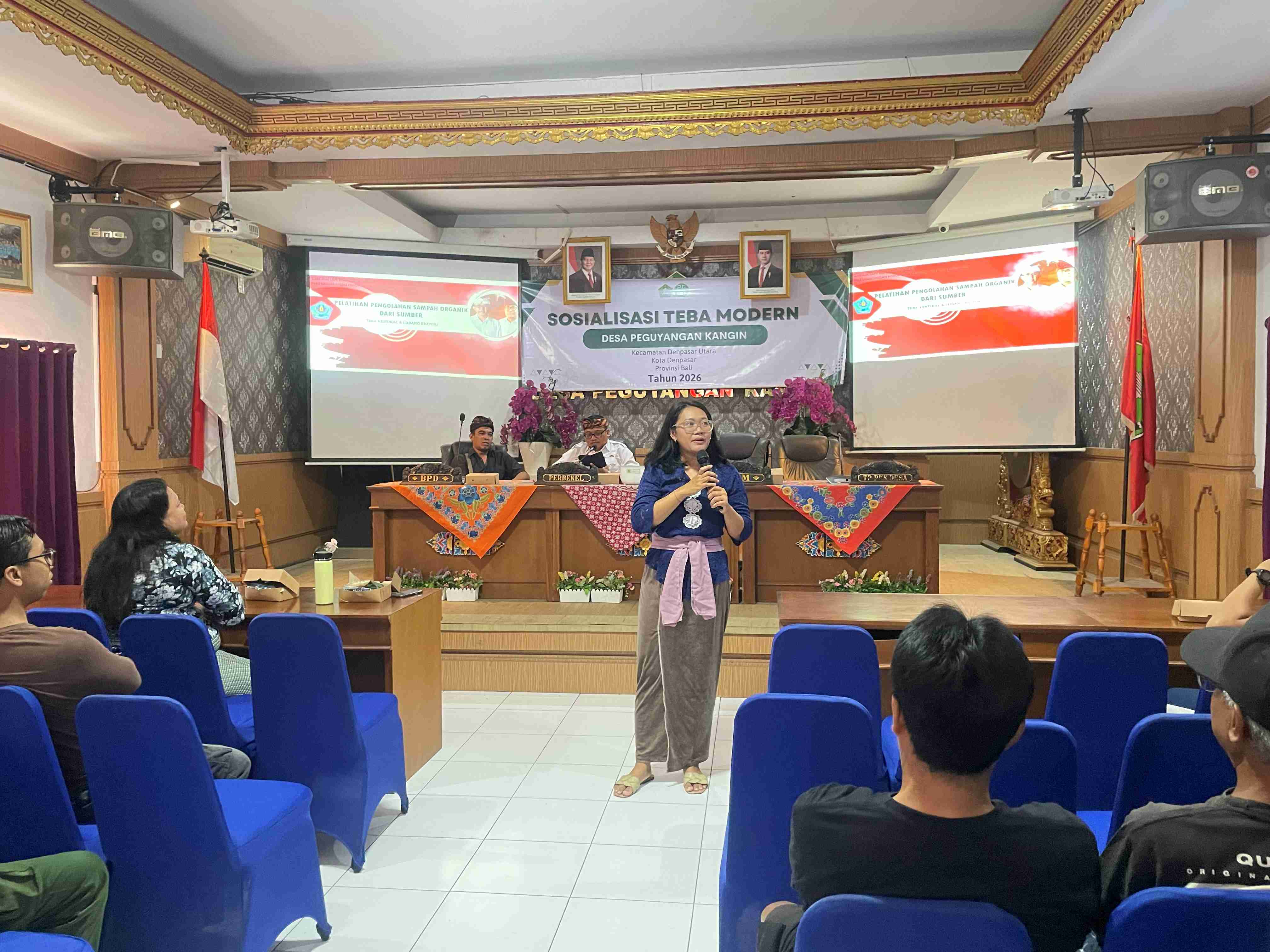 Sosialiasi Teba Modern Bagi Penerima Manfaat di Desa Peguyangan Kangin