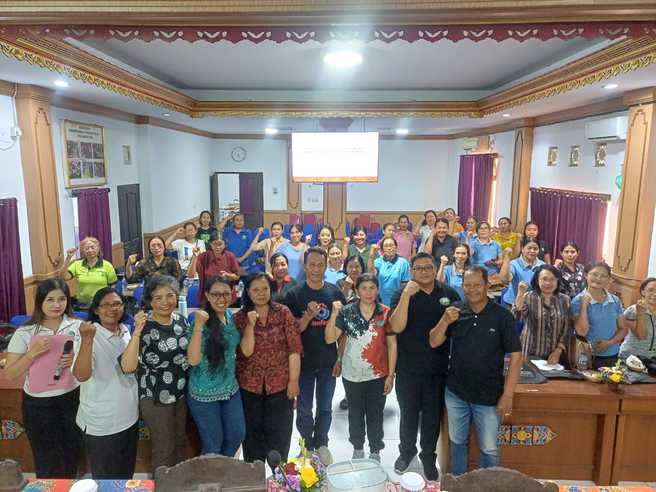MUSYAWARAH DESA KHUSUS PEREMPUAN BAHAS USULAN PEMBANGUNAN BERKELANJUTAN