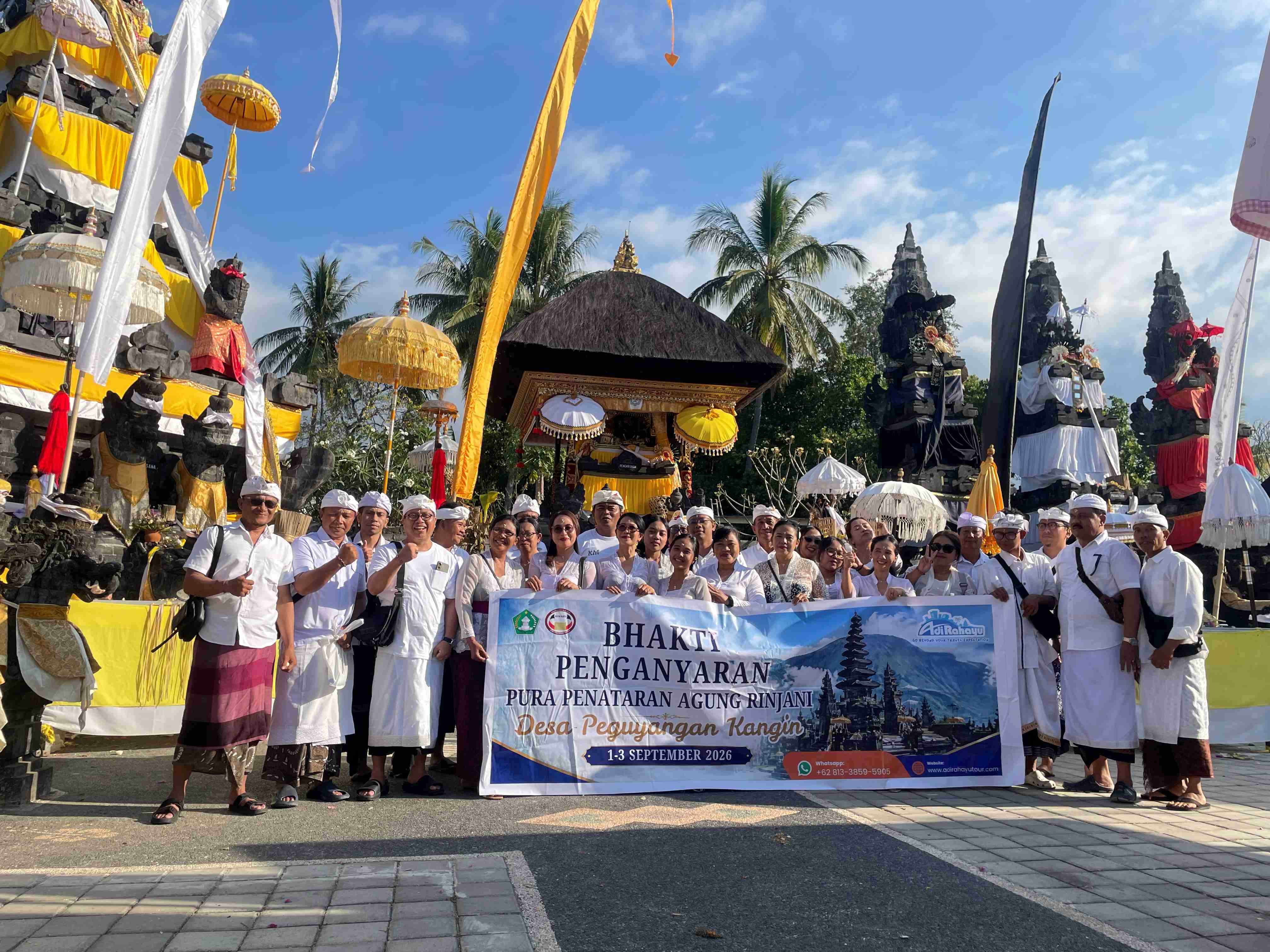 BHAKTI PENGANYARAN PURA AGUNG RINJANI