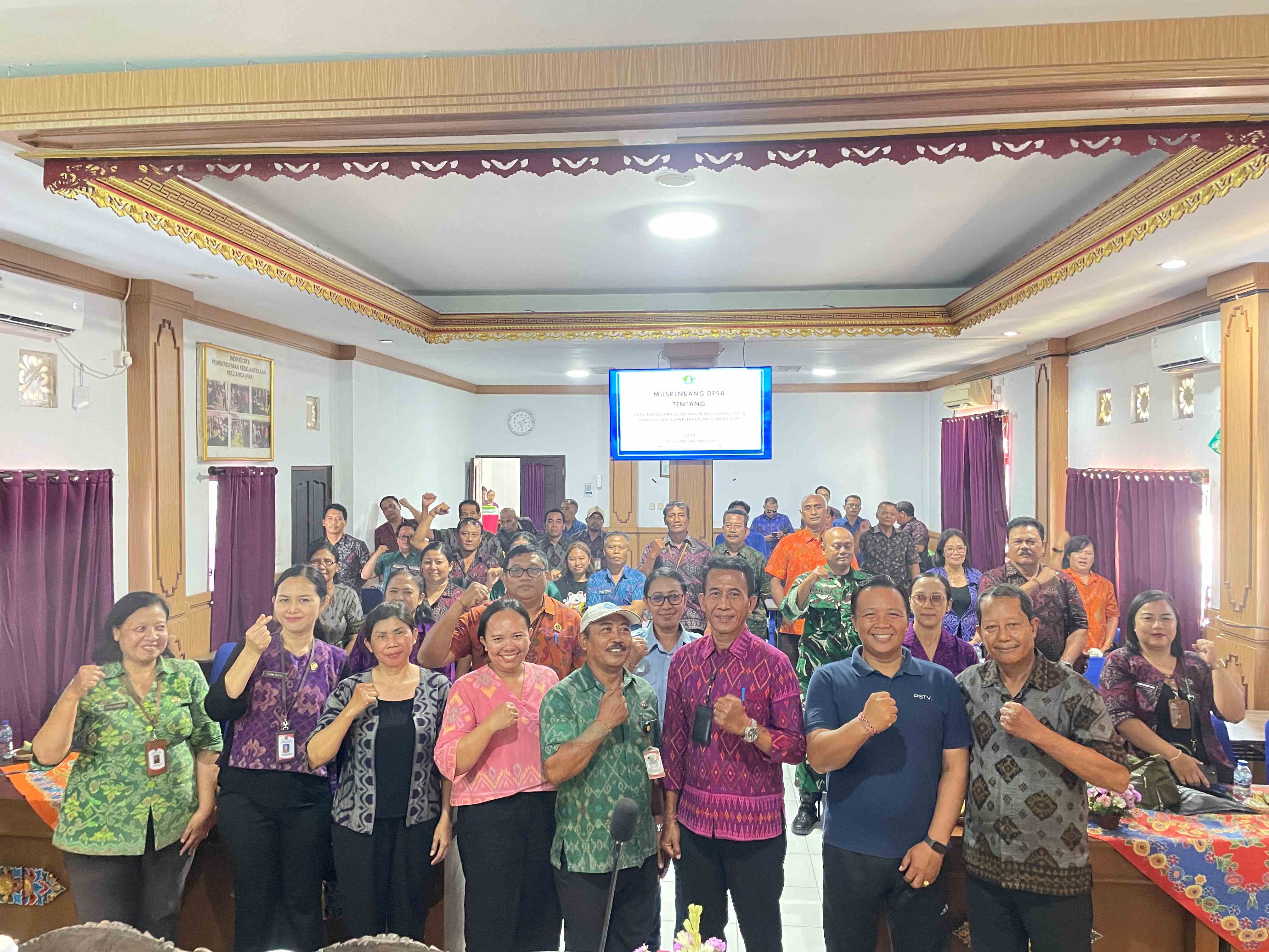 Musrenbangdes Desa Peguyangan Kangin Bahas Rancangan RKP Desa Tahun Anggaran 2027 dan DURKP Tahun Anggaran 2028